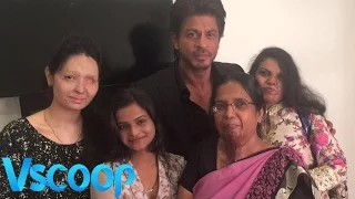 Shah Rukh Khan Met Acid Attack Survivors #VSCOOP