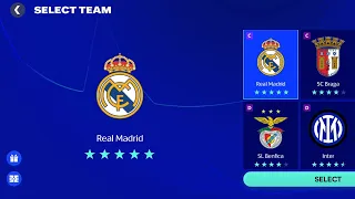 FC Mobile 24 - UEFA Champions League - Real Madrid - Semi Finals - 1ST LEG - VS Benfica