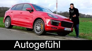 2016 Porsche Cayenne GTS FULL REVIEW test driven V6 turbo - Autogefühl