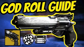 Destiny 2 HAWKMOON GOD ROLL Guide!! | Best Perks for the  Hawkmoon Exotic Hand Cannon