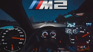 0-270 km/h | BMW M2 Competition | NIGHT | TOP SPEED and Acceleration TEST✔