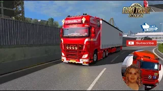 Euro Truck Simulator 2 (1.33) WEEDA Transport DAF XF and Owned Trailer 1.32-1.33.x + DLC's & Mods