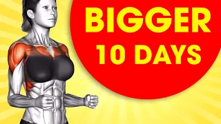 ➜ BIGGER ➜ Breast Increase Exercise In 7 Days ➜ Do It Every Day