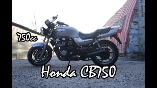 Обзор мотоцикла Honda CB750. The review.