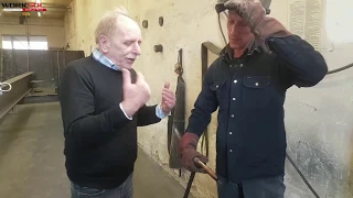 Welder from Ukraine is trying to pass an exam and get a job in Poland