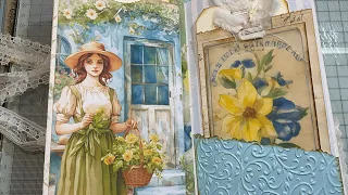 A Garden Story Junk journal #journaljigsaw