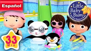 Vamos a nadar | Parte 2 | Canciones infantiles | ¡33 minutos de recopilación LittleBabyBum!