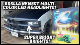 !NEW! BOSLLA CHAMELEON 100W LED TEST & REVIEW! SUPER BRIGHT BRIGHTS NOW!