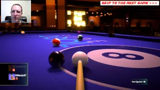 Pure Pool Gameplay - Billiard Man (aka GaudyRhino) versus MrManiacNF - Game 1