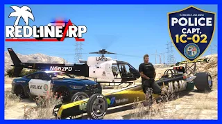 GTA 5 Roleplay - Redline - Dragster Trolling Cops !  #126