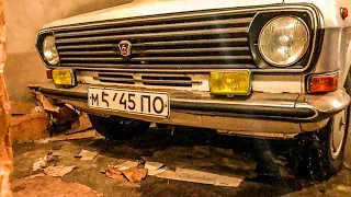 Украли гараж с ГАЗ-24