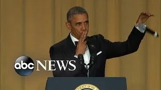 President Obama Drops the Mic | White House Correspondents' Dinner 2016