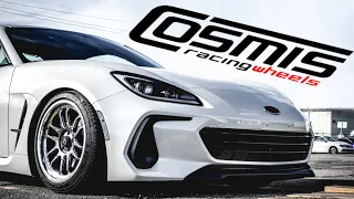 Our 2022 BRZ Gets Cosmis Wheels!