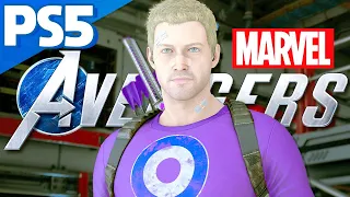 Testei A DLC Do Gavião Arqueiro e a Versão de PS5 do Marvel's Avengers