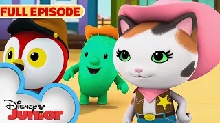 Horseshoe Peck | S1 E1 Part 1 | Full Episode | Sheriff Callie's Wild West | @disneyjunior