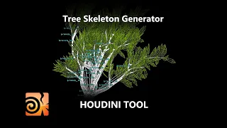 Houdini Tree Skeleton Generator
