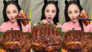 ASMR MUKBANG Sticky Rice / Streaky Pork EATING SHOW|소리좋은 러가지 음식 먹방 모음이 팅쇼 리얼 사운드|大食い