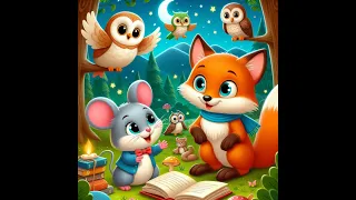 "The Brave Fox and the Tiny Mouse: A Tale of Friendship and Harmony in Beautiful Meadow"