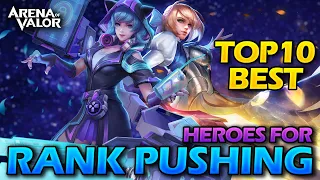 Top 10 Strongest Heroes for Solo Carry Ranked | Arena of Valor / CoT | AoV x HoK News