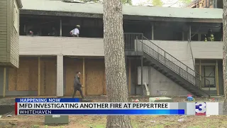 Multiple vacant units caught fire in Peppertree apartments