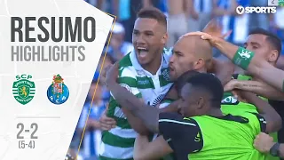 Sporting 2-2 FC Porto (5-4 pen) Highlights (Portuguese Cup 18/19 Final)