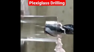 Plexiglass drilling