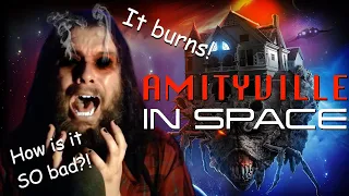 Yes, this is real and it is HORRIBLE. AMITYVILLE IN SPACE Reaction, first time watching