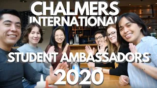 Meet Chalmers International Student Ambassadors 2020!