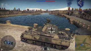 War Thunder Realistic Battle- Panther 2 Gameplay. 88mm Kwk 43 Makes Things Perfect