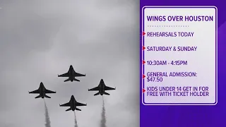 Gearing up for Wings Over Houston weekend