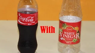 Science Experiments - Coca Cola and Vinegar