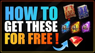 🎉 ALL THE WAYS To Get FREE SHARDS, SKILL TOMES & GEMS IN 2023 !! 🎉| Raid Shadow Legends