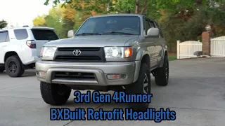 3rd Gen 4Runner BXBuilt Retrofit Headlight Installation