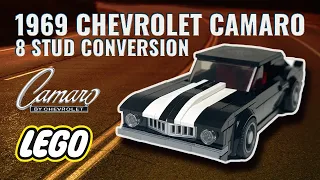 Transform Your SPEED CHAMPIONS: Convert the 1969 Chevrolet Camaro from 6 to 8 Stud Wide with LEGO