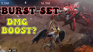 Luke Burst Set DMG Test! Better than Full Hero set? | Crimson Abyss Stage 6 | Eternal Evolution