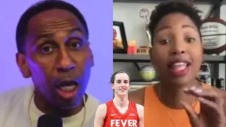 Stephen A Smith RESPONDS To Moncia McNut BLASTING Him In HEATED ARGUMENT Over Caitlin Clark “IM..