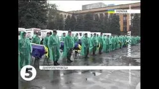 21 невідомого солдата #АТО поховали в Дніпропетровську
