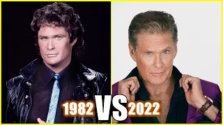 KNIGHT RIDER (1982) Cast Then and Now 2022 (40 years) How they changed.