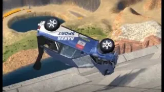 BeamNG.Drive - Incredible Stunts & Jump Fails Compilation