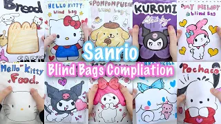 [💓paper diy💓] 10 minutes of SANRIO Blind Bags opening unboxing! | asmr | ohooharu