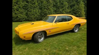 1970 GTO "242 Vin" freshly restored, 400, 4spd, Orbit Orange Judge