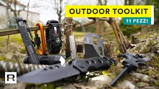 🌲 Outdoor/Bushcraft kit by Stookker • Il kit tuttofare da 11 pezzi
