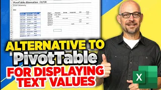 An Amazing Alternative to PivotTables for Displaying Text Values in Excel