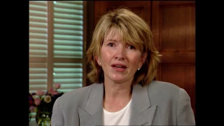 Martha Stewart, Academy Class of 1995, Full Interview