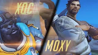 xQc vs Moxy 1v1: Overwatch Battle of the Century! | xQcOW