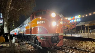 Southern Pacific 6051 arriving at Old Sacramento