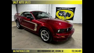 Low Mileage - 2006 Ford Mustang GT premium convertible - 25,000 miles