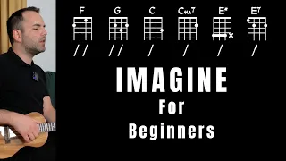 Imagine by John Lennon - Ukulele Tutorial (Beginners)