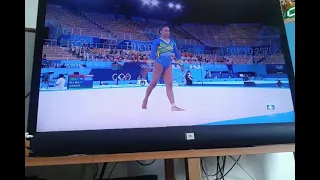 REBECA ANDRADE REACT PRATA FINAL OLÍMPICA BAILE DE FAVELA