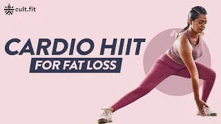 Cardio HIIT Workout For Fat Loss | Fat Burn HIIT Workout | HIIT Workout At Home | CultFit